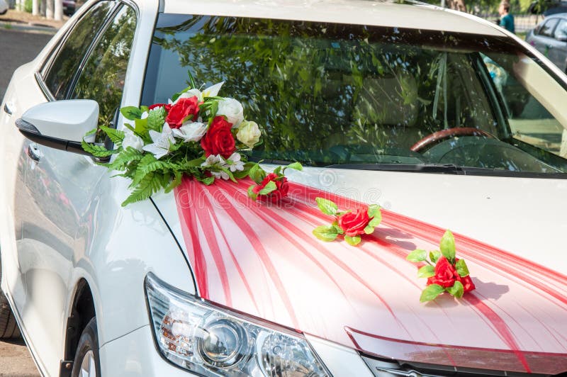 Wedding Car Decoration for Groom in Pakistani / Indian Wedding