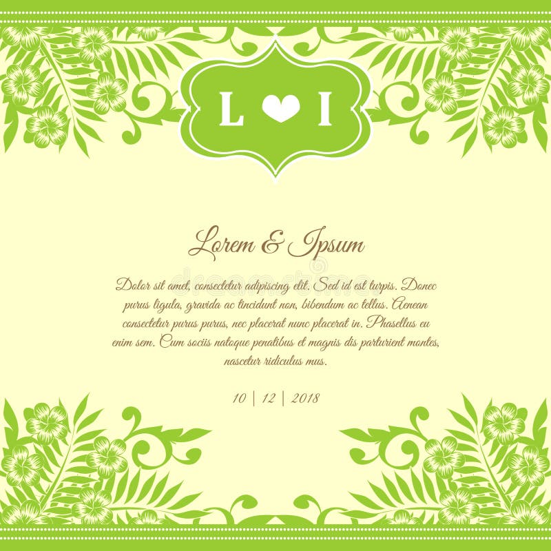 Wedding card