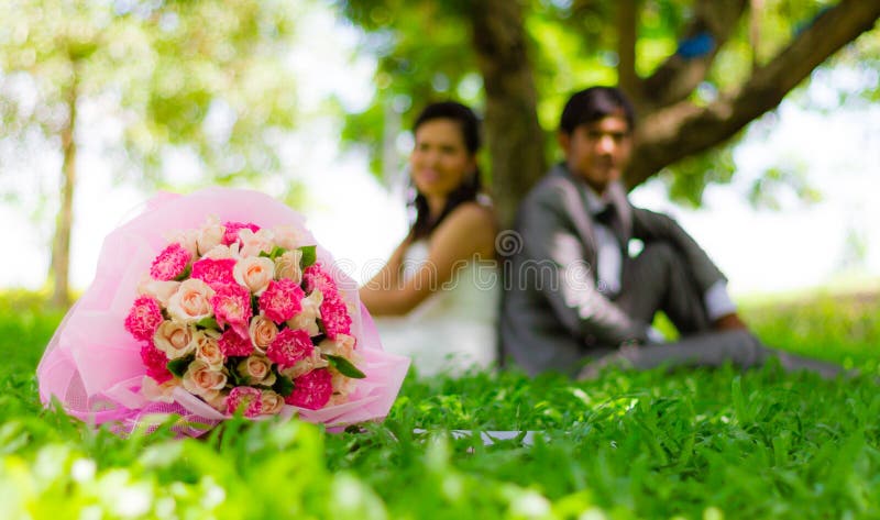 Wedding couple