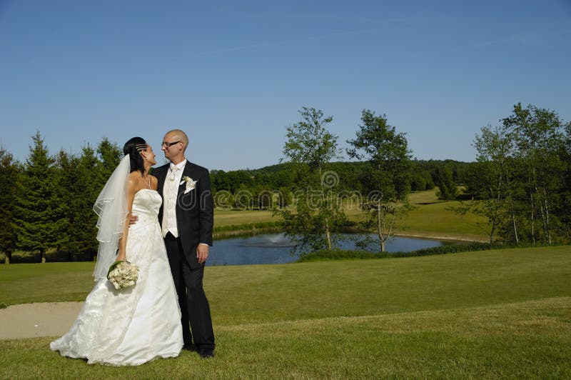 Wedding couple