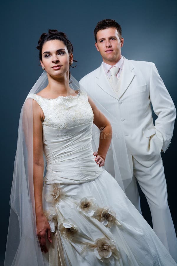 Wedding couple stock image Wedding couple stock image
