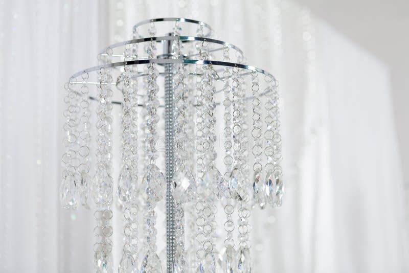 Wedding Crystal Decorations Stock Image - Image of crystal, lamp: 38054455