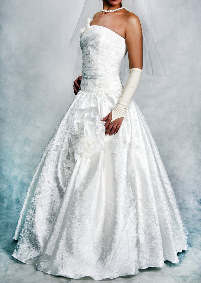 Wedding Dress For The Catalog 2 Stock Image Image of flowers