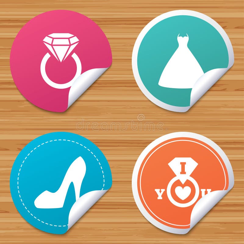 Engagement Ring Stickers Stock Illustrations – 96 Engagement Ring Stickers  Stock Illustrations, Vectors & Clipart - Dreamstime