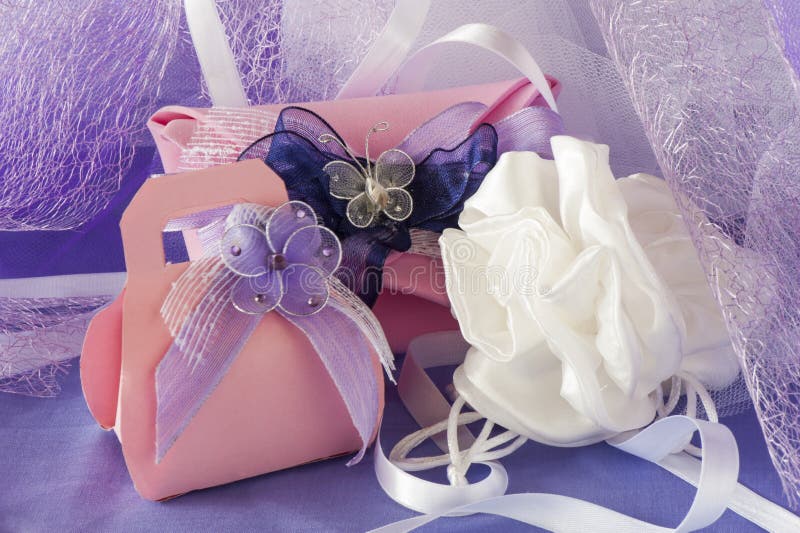 Wedding favors royalty free stock photos