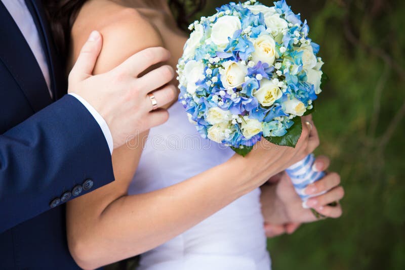 Wedding flowers stock photo. Image of hand, beautiful 51269452
