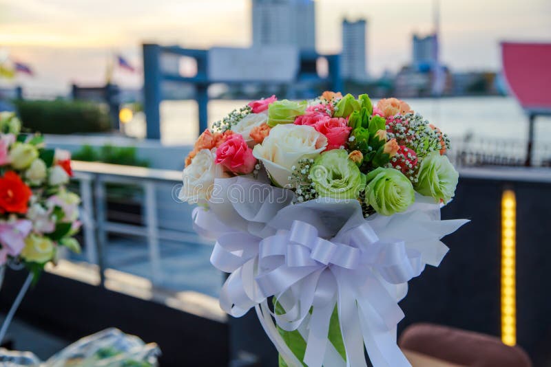 The wedding flowers stock photo. Image of green, celebrate 65715734