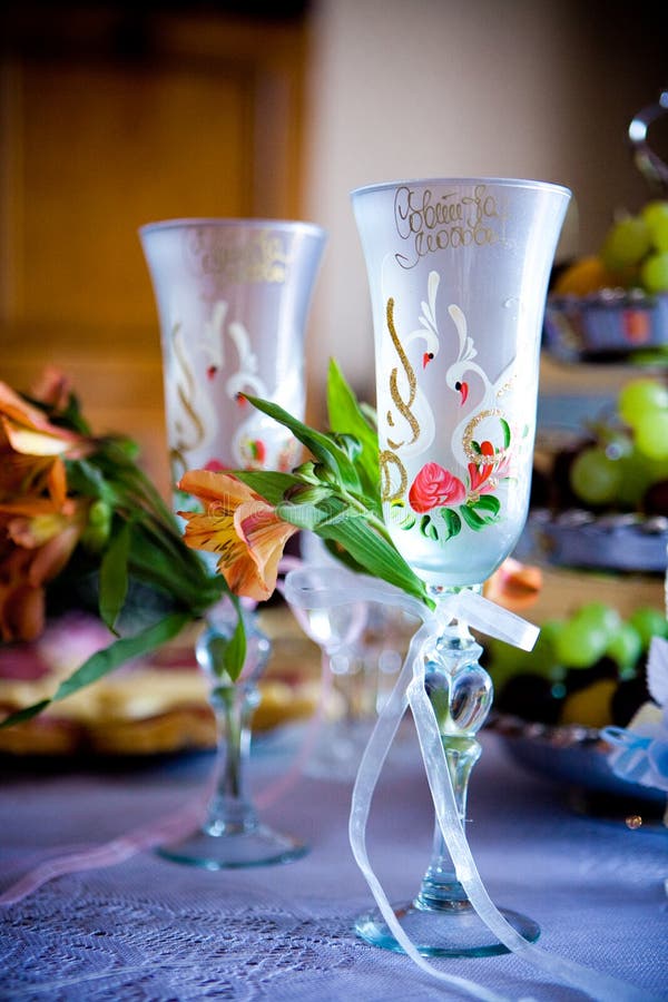 Wedding glasses