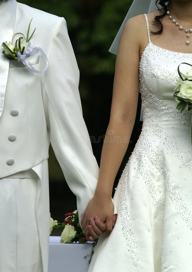 Wedding Handfasting Ceremony Stock Photo Image of bride celebration