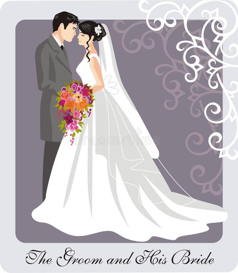 Wedding Illustration stock illustration. Illustration of marriage