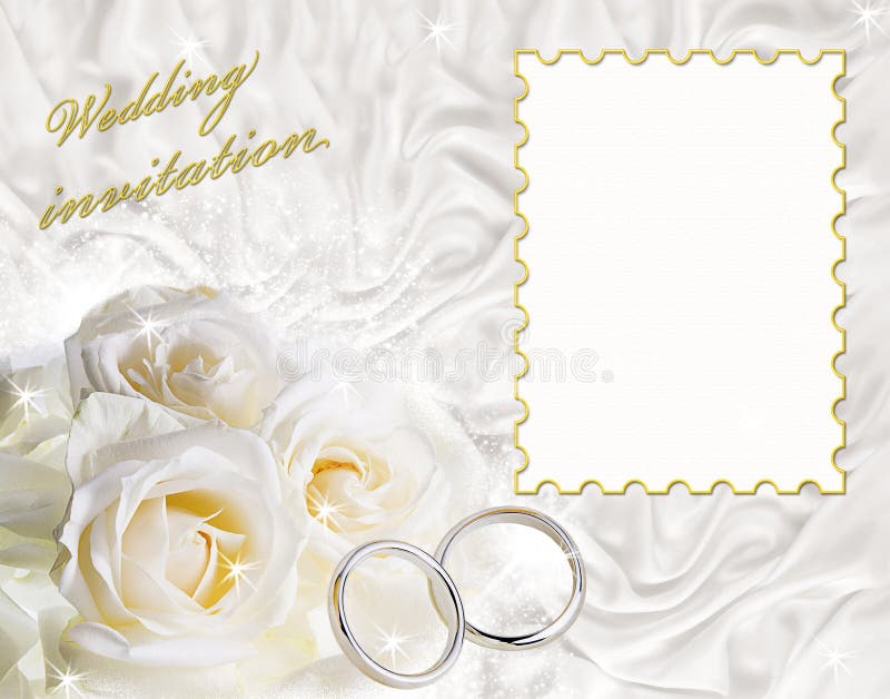 Wedding invitation royalty free illustration Wedding invitation royalty free illustration
