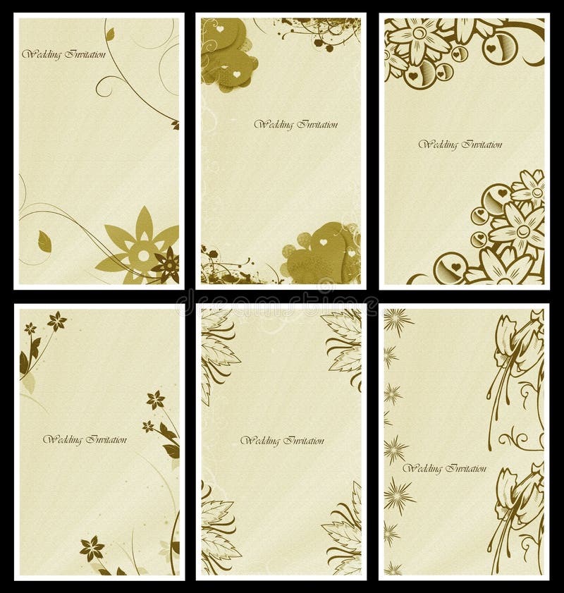 Wedding invitation cards