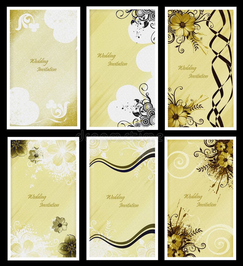 Wedding invitation cards