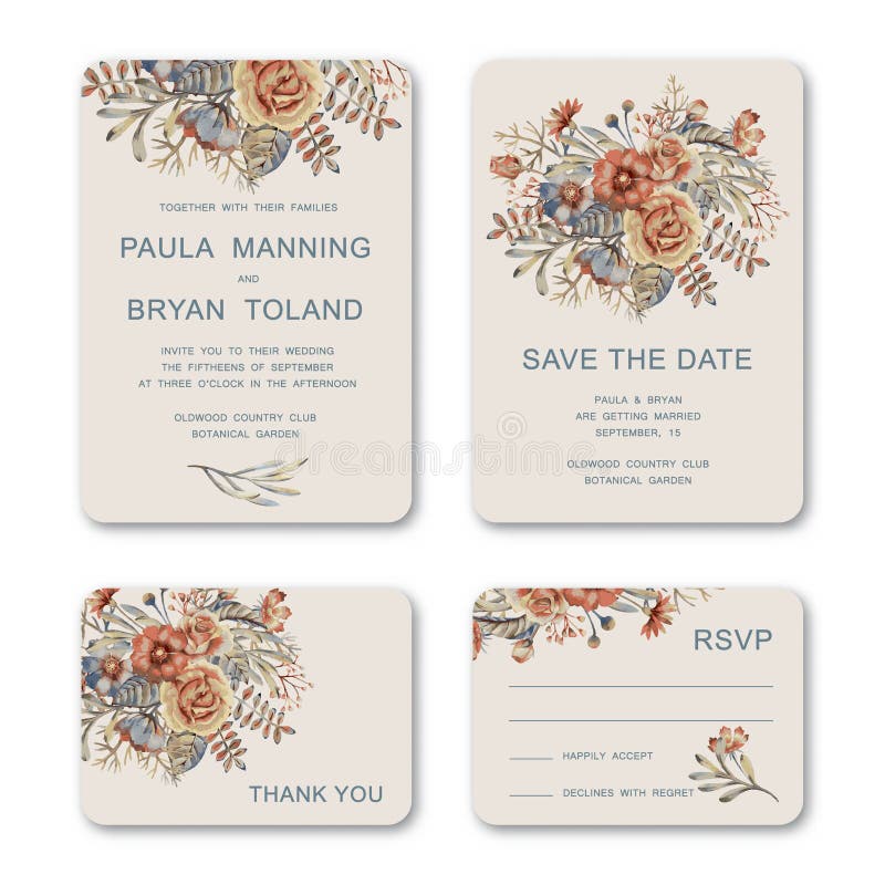 Wedding Invitations.