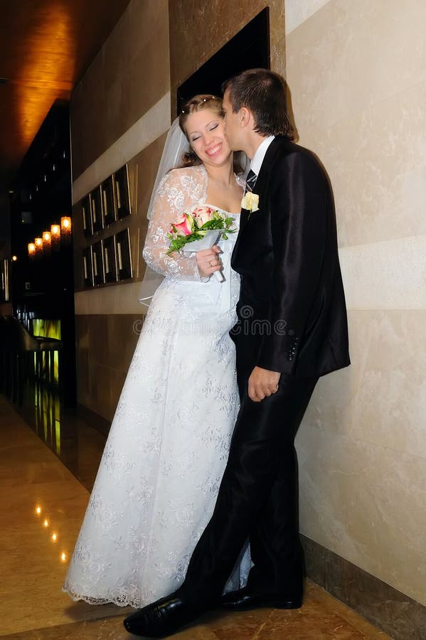 Wedding kiss stock image. Image of kisses, pleasure, happy 21835743