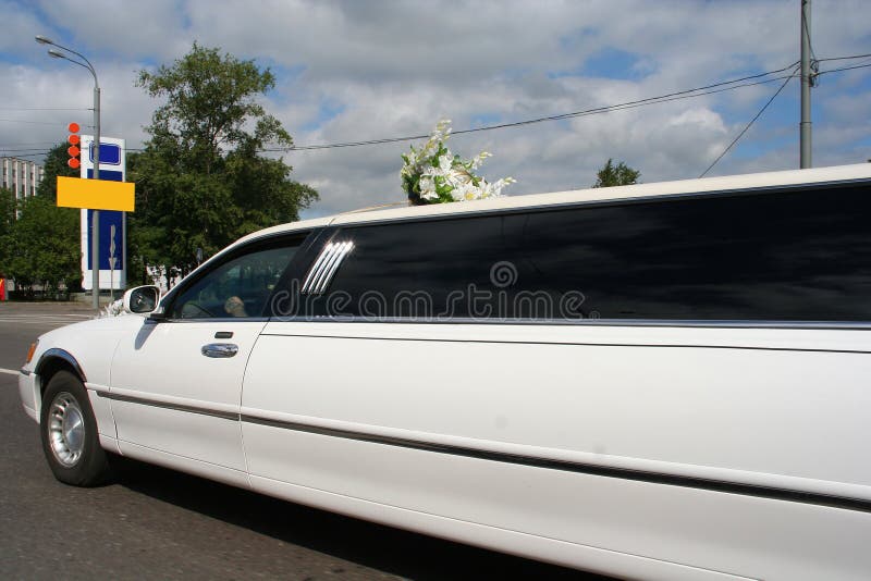 Wedding limousine