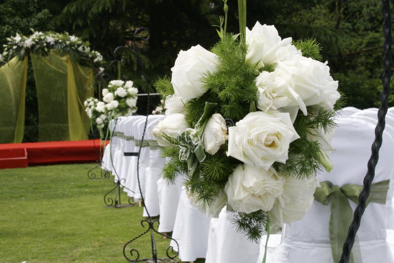 Wedding reception flowers stock image. Image of roses 5764851