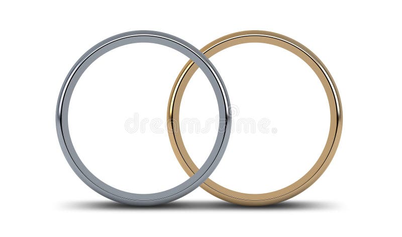 Wedding Ring Gold Pair