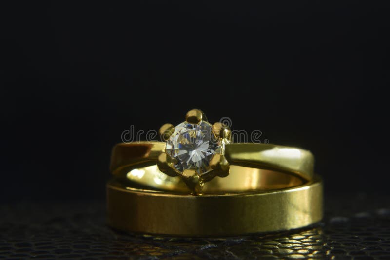 Wedding Ring is a Gold Ring Set with Luxurious Diamonds Expensive is a