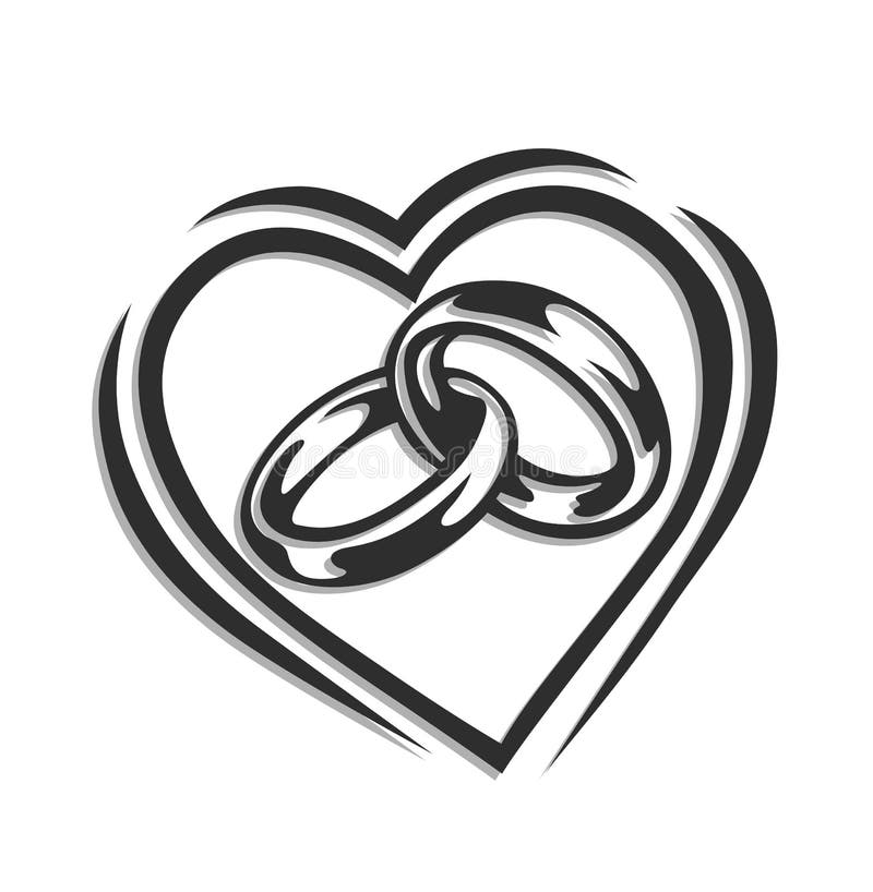 Diamond ring Logos best Jewelry logo maker - Wedding Logos