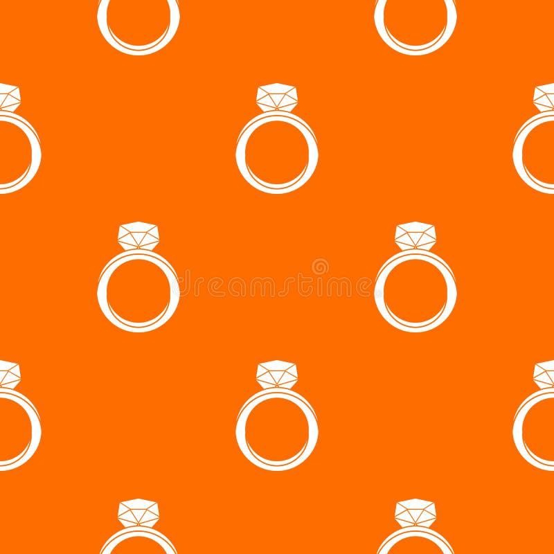 Wedding Ring Pattern Seamless Stock Vector Illustration of love