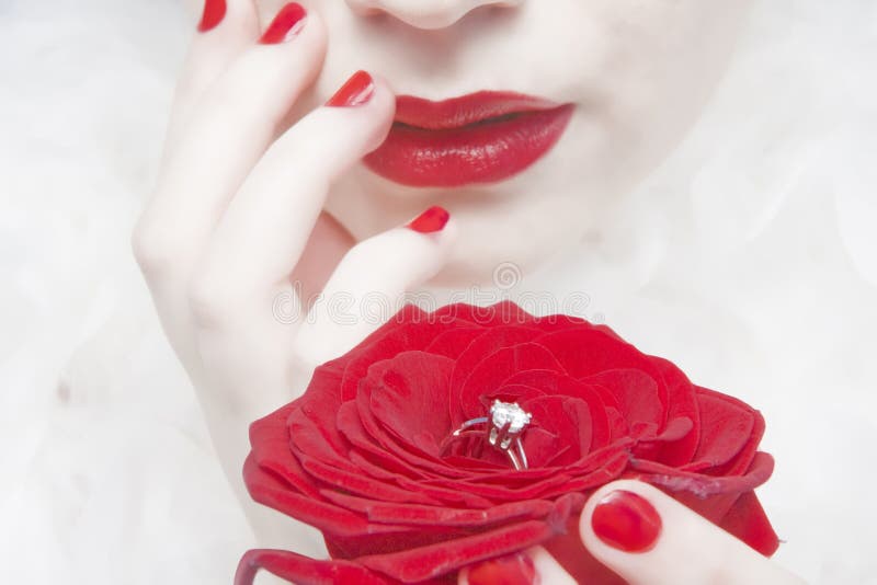 Wedding ring woman stock images Wedding ring woman stock images