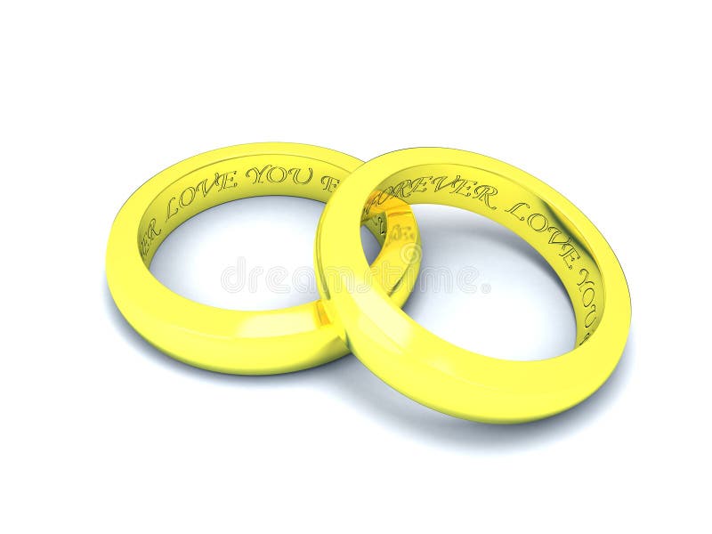 Wedding Rings Picture. Image 10240197