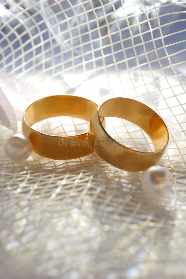 Wedding rings stock image. Image of macro, used, attachment 1176251