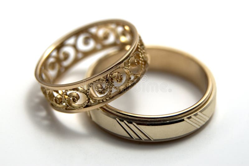 Wedding rings royalty free stock image Wedding rings royalty free stock image