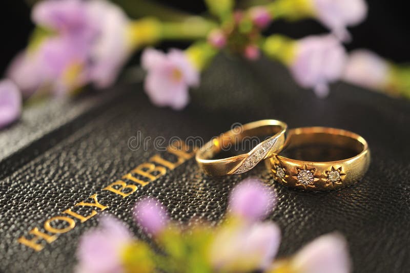 Wedding rings, Bible