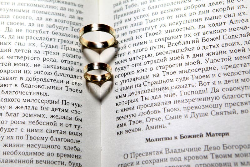 Wedding rings in Bible stock photo. Image of biblical 31939886
