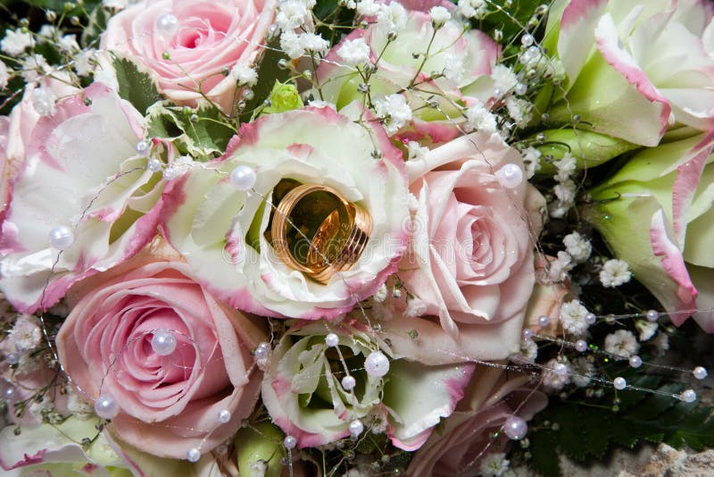 Bouquet Of Flowers. The Bride`s Bouquet. Bridal Bouquet. Floristics
