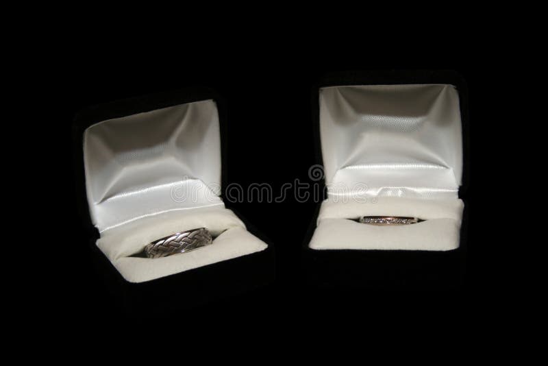 Wedding Rings and Boxes