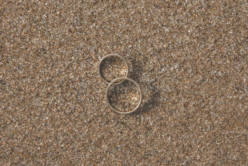 Wedding Rings for the Bride and Groom Stock Photo Image of brilliant