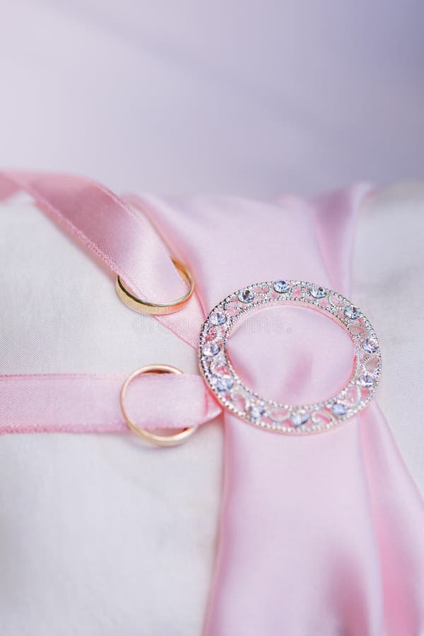 Wedding Rings in the Decoration Stock Image Image of event