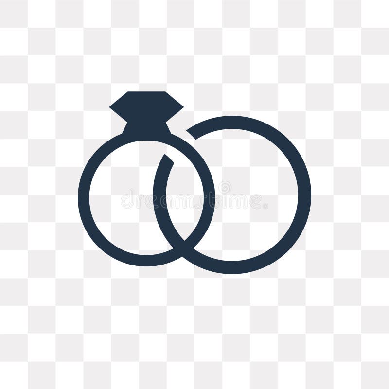 Wedding Rings Vector Icon Isolated On Stock Vector (Royalty Free)  1197615106 | Shutterstock