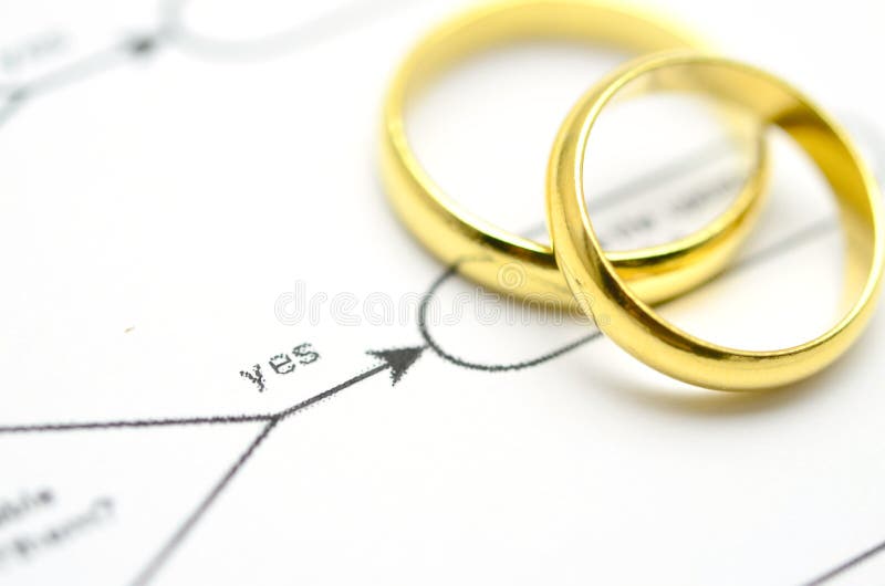 Wedding Rings on work flow stock image. Image of anniversary 43190125