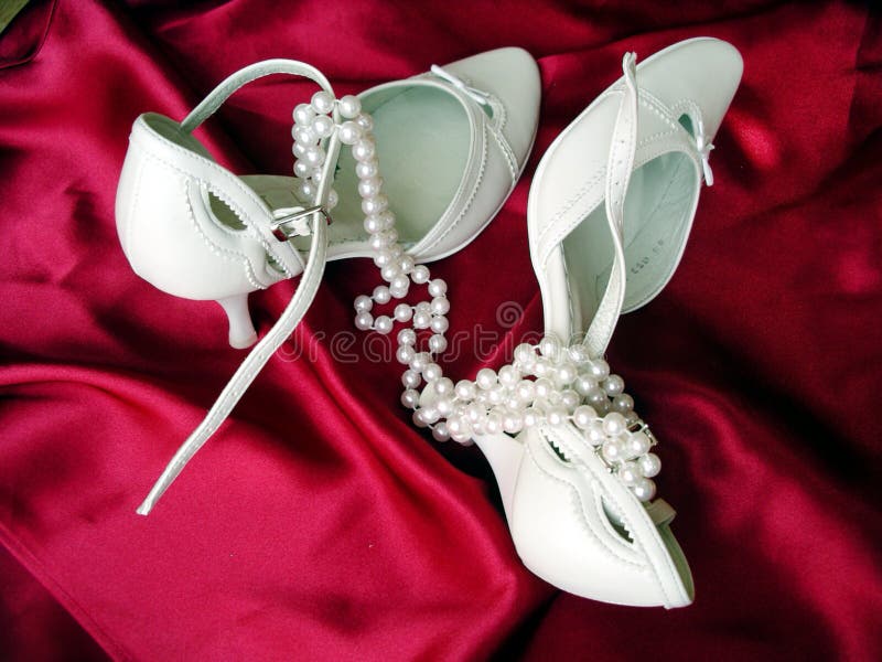 Wedding shoes stock photo. Image of bride, expectations 1168362