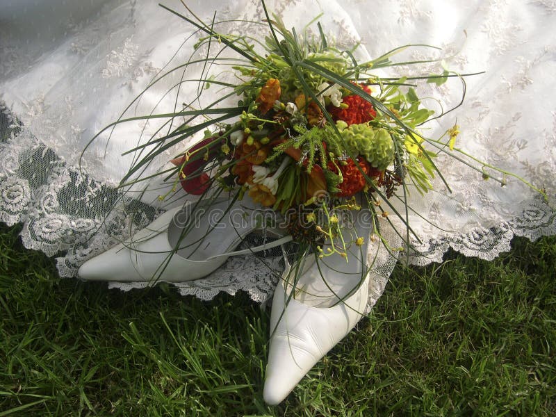 Wedding couple shoes stock photo. Image of wedding, relationship 20629366