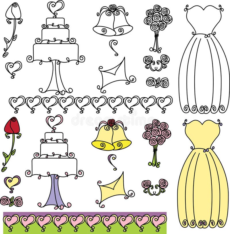 Wedding Bells Stock Illustrations – 2,043 Wedding Bells Stock  Illustrations, Vectors & Clipart - Dreamstime