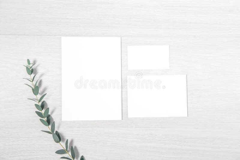 Design & Templates 5X7 Card Mockup SET Print Mockup Invitation Wedding