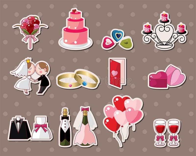 Page 6, Wedding scrapbook stickers Vectors & Illustrations for Free  Download