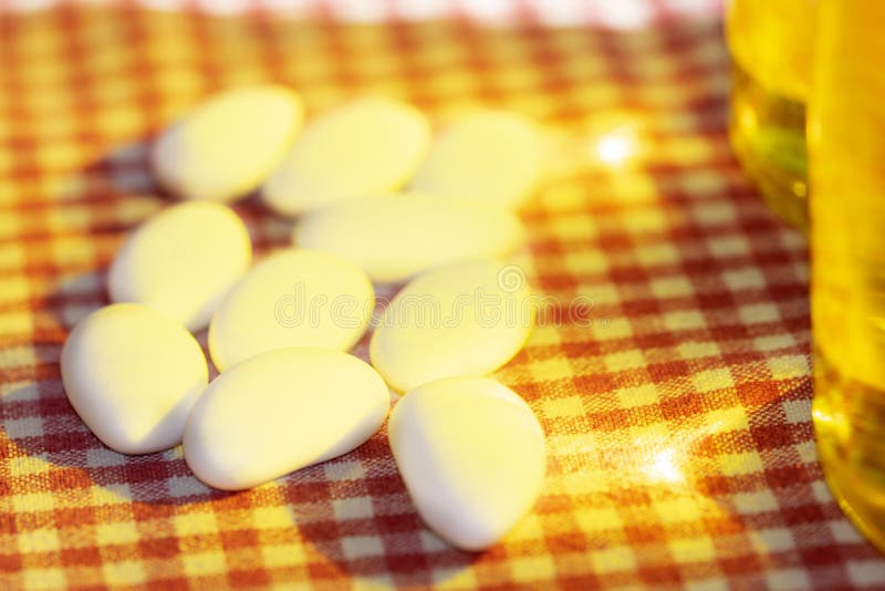 Wedding Sugar Coated Almonds Stock Image Image of celebration