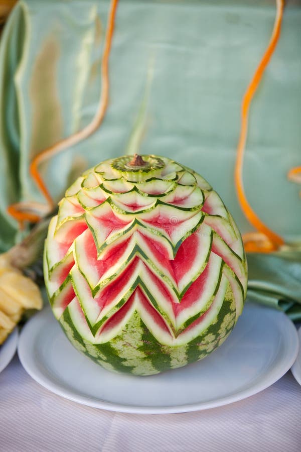 Wedding Table Decoration with Fruits Stock Image Image of fruits