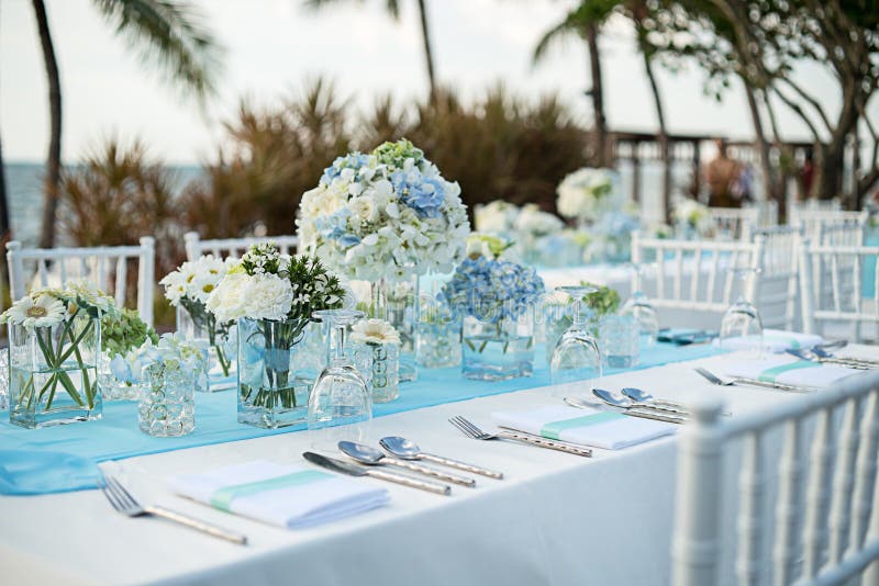 Beach Wedding Table Setting Beach Wedding Inspiration Beach