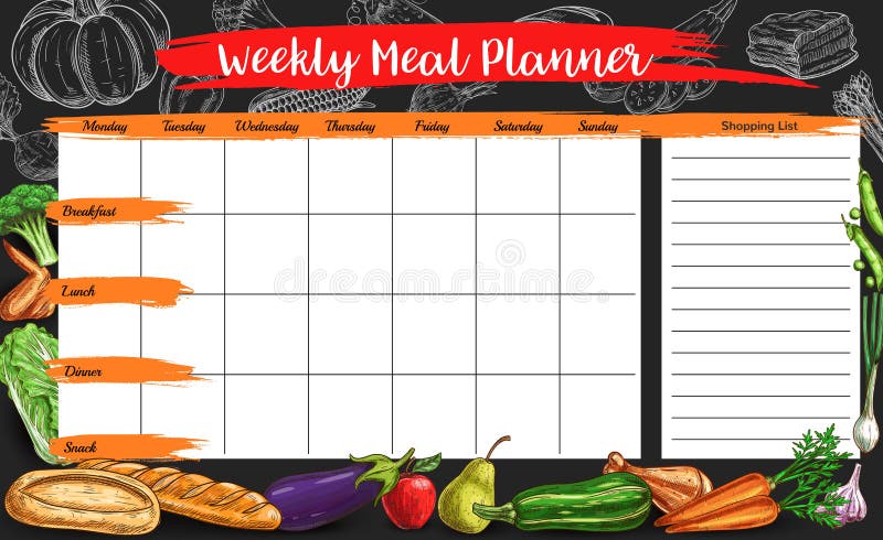 Meal Timetable Stock Illustrations 102 Meal Timetable Stock Illustrations Vectors Clipart Dreamstime