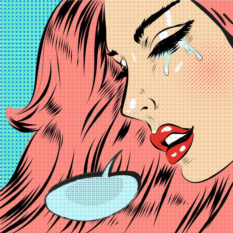 Weeping Woman Emotions Grief Stock Vector Illustration Of Cartoon Face Weeping Woman Emotions Grief Stock Vector Illustration Of Cartoon Face