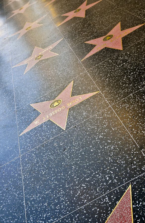 Weg des Ruhmes, Hollywood stockfoto Weg des Ruhmes, Hollywood stockfoto