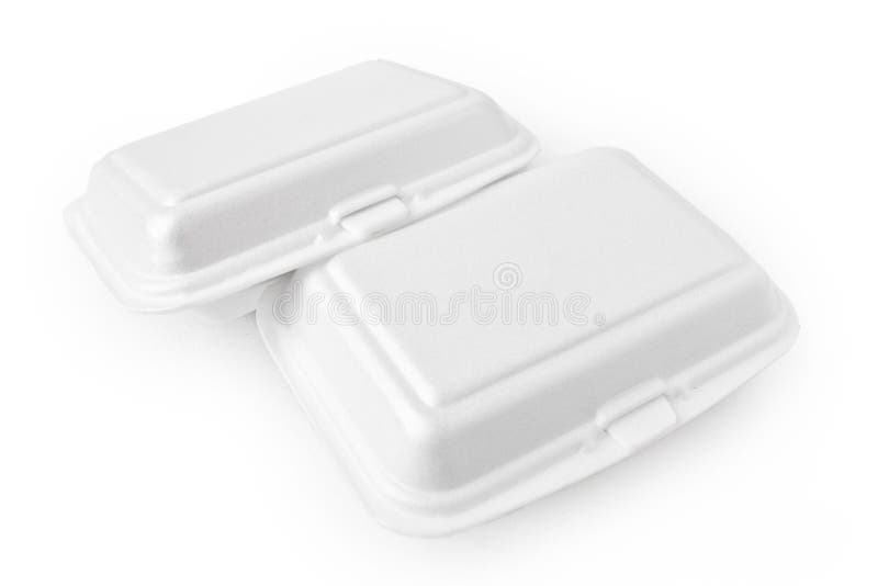 Einwegschäume stockfoto