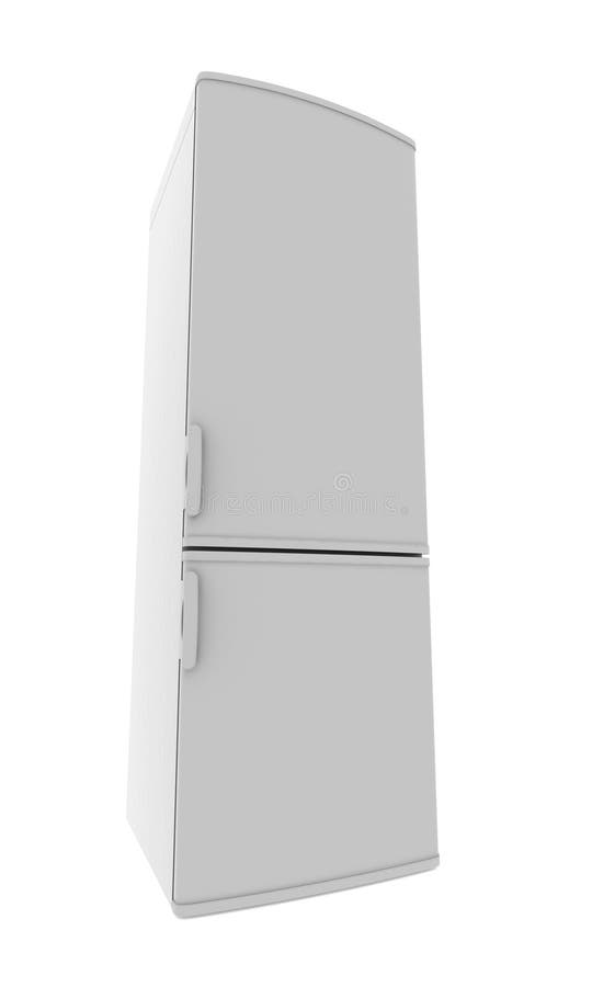 Weißer Kühlschrank stock abbildung. Illustration von mahlzeit - 33790483